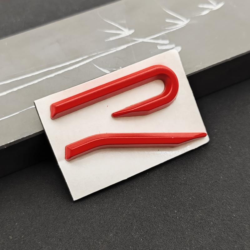 Pro VW VOLKSWAGEN 2026 Nové 3D Kovové Chromové Černé VW R Logo Znak Zadní Kufr Znak Nálepka pro Volkswagen Golf 8 MK8 GTI Polo Do