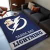 Bay Lightning Hockey Area Rug Suitable for Indoor And Outdoor,Carpets for Kitchens, Homes, Offices, Living Rooms,Home Decor,Christmas Gift