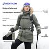 Męska zimowa parka z kapturem Decathlon
