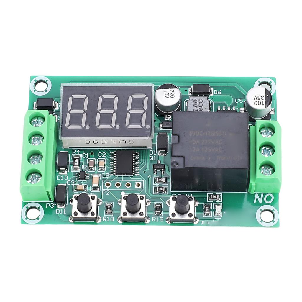 Stromsensor Modul Detektor 0 10A Echtzeit Digitalanzeige Genaues DC Stromerkennungsmodul Relais