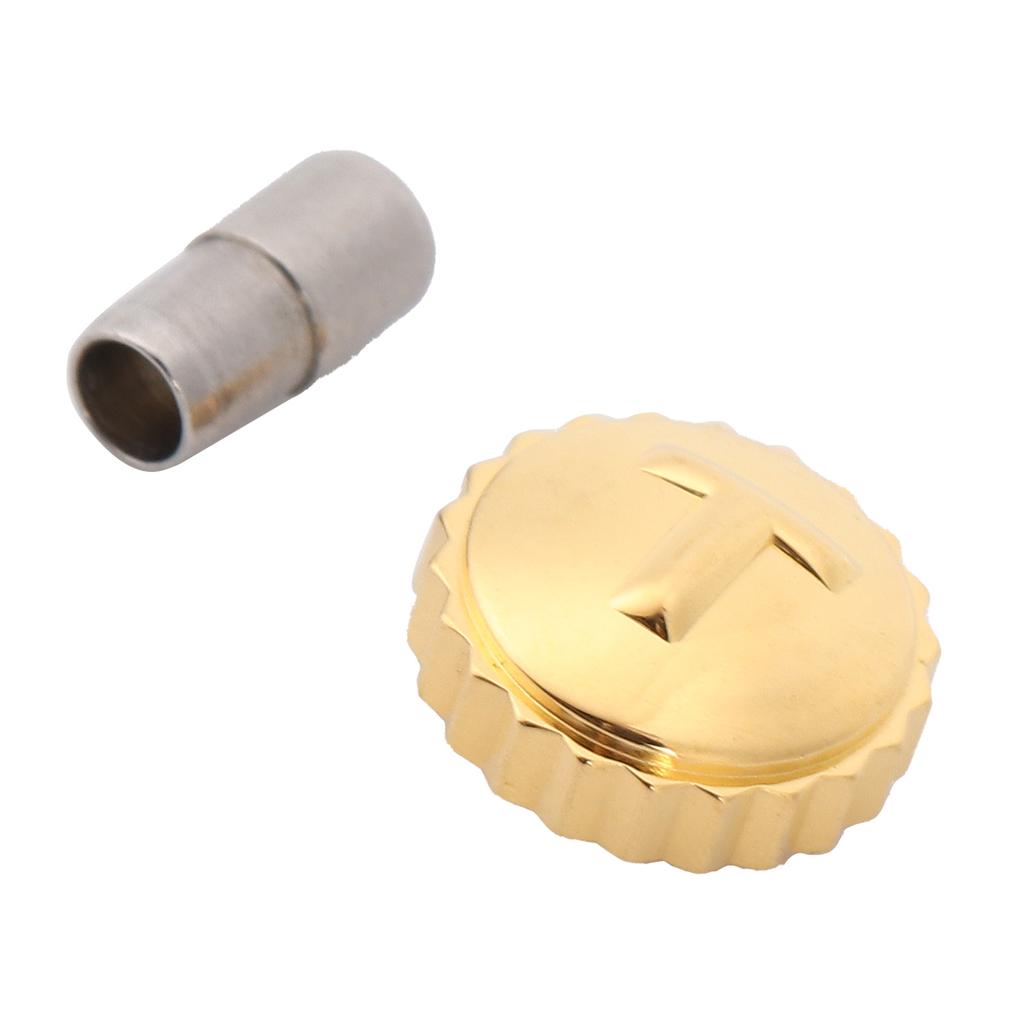 Alloy Watch Crown Watch Head Repair Parts Replacement Accessories for Watchmaker