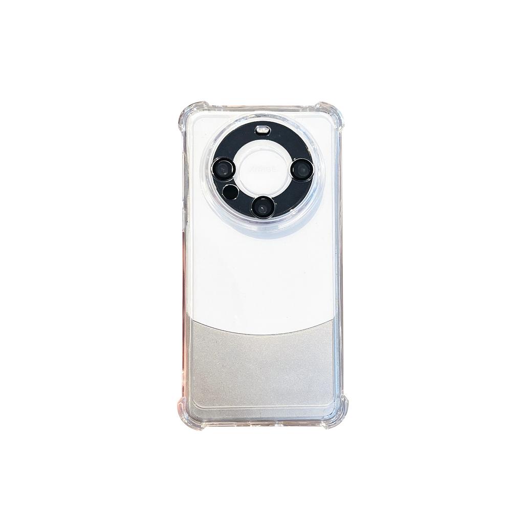 Four-corner Airbag Drop Protection Suitable for Huawei Mate60pro Acrylic Transparent Phone Case Mate60 with Lens Film