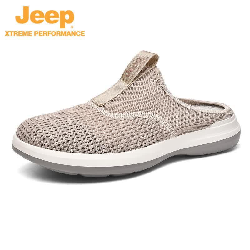 JEEP Men s Breathable Closed-Toe Outdoor Sandals 40