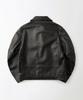 Outstanding Tea-Core Leather Sports Jacket_Black