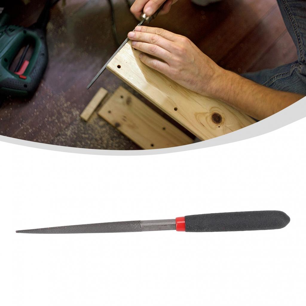 For Hardened Steel File Model Making 118mm Craft Flat File For Stone Glass