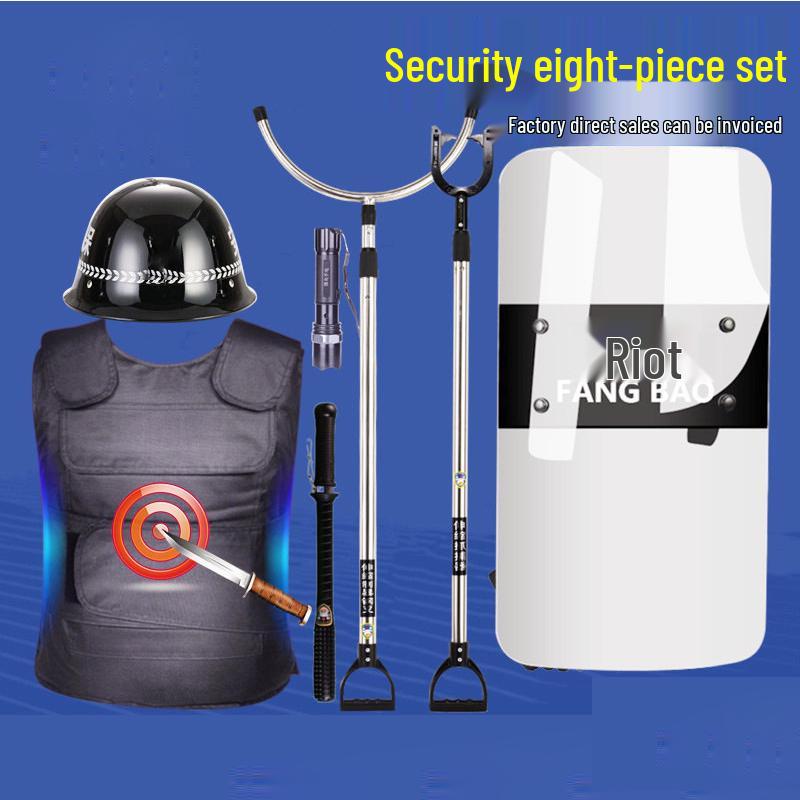 Black Scorpion Security Equipment and Stab-Proof Vest Set