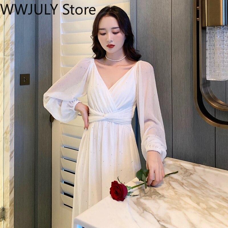 Buy Party One Piece Dress Korean Fashion Design Long Sleeve