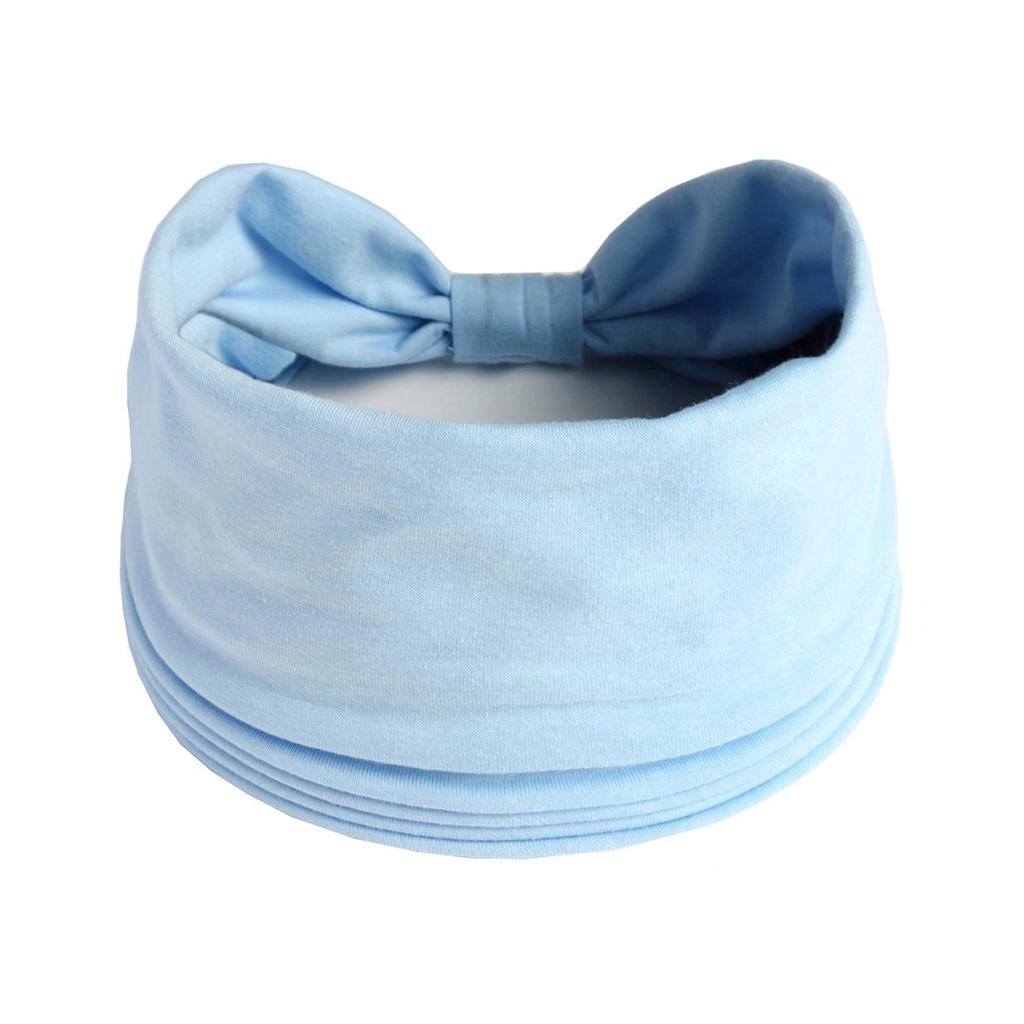Women's Solid Color Elastic Yoga Headband - Wide, Sweat-Absorbing Sport Macaron Design