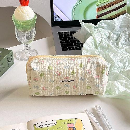 Großvolumige wasserdichte Stiftetasche Niedliche Cartoon Panda Kätzchen Federtasche Kawaii Tier Schreibwaren Aufbewahrungstasche Schülerbedarf