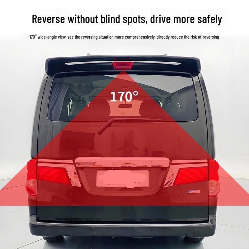 Nissan NV200 High Mount Stop Lamp HD Rearview Backup Camera AHD080P with CVBS Option