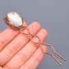 Crystal Rough Electroformed Hair Pin / Electroplated Copper Gold Filled Hair Pin