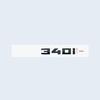 Yeni Parlak Siyah 3D Harfler Numaraları M340i M240i M235i M140i M135i Amblemi BMW F30 F31 F35 F40 F46 G42 G20 Araba Gövde Etiket