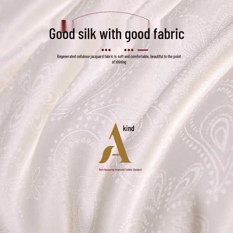 Yuanzhiwei Jacquard Cotton Sateen Mulberry Silk Quilt