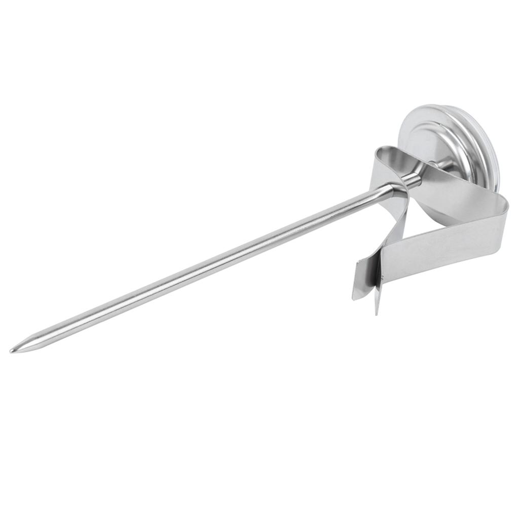 Adjustable Hanging Coffee Foaming Thermometer Temperature Gauge with Clip Kitchen ToolsShort Type