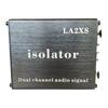 1Pcs Audio Isolator Audio Signal Isolator Eliminates Current Noise Dual-Channel 6.5 XLR Mixer Audio Isolator LA2XS