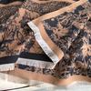 New Women Two-Sided Print Scarf Imitation Cashmere Soft Warm Pashmina Shawl Winter Coldproof Windproof Blanket Scarf