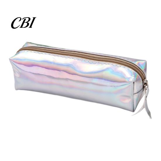 Anti-fouling Pencil Bag Gradient Color Case, Cute Cylindrical Pen Pouch for Case Girls, Waterproof Stationery Students School Supplies