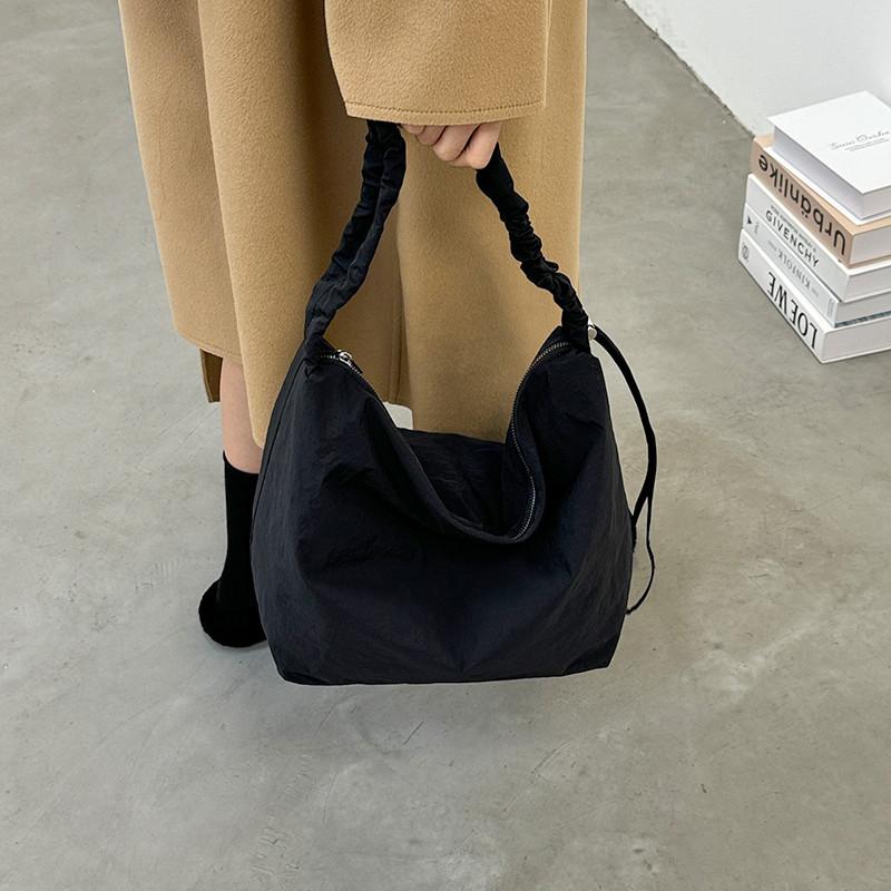 IELGY Oxford Canvas Large Capacity Cross-body Commuter Casual Tote Bag