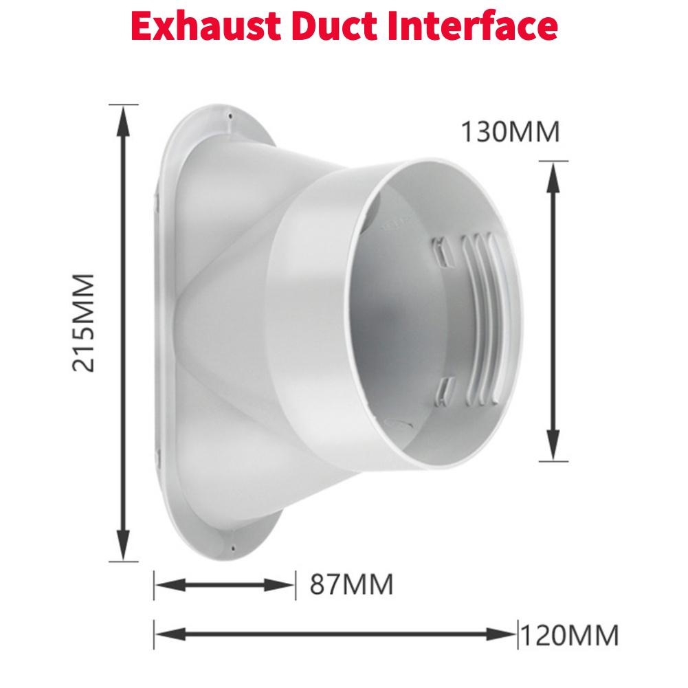 1.5M/2M Duct Extension Pipe Telescopic Portable Flexible Air Conditioner Exhaust Hose 13/15cm Exhaust Hose Connector Interface