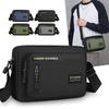 Men's Crossbody  Large Capacity Multi-Pocket Waterproof Oxford Casual Business Shoulder Sling Messenger for Travel Daily Commute