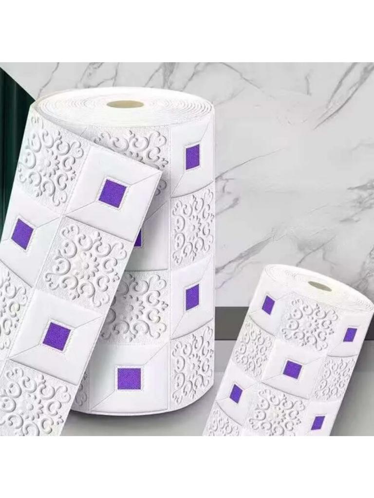 3D Ceiling Wall Contact Paper Waterproof Self-adhesive Wallpaper Sticker TV Background Roof Decoration Paper Decal