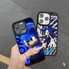 Game Sonic Movie Anime Phone Case For IPhone 17 Pro 16 Plus 16 Pro Max 15 14 13 12 11 PC+TPU Back Cover