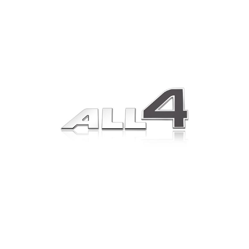 Bright Black 3D Metal Car Letter Rear trunk Decals Emblem Badge sticker For Mini Cooper R60 F60 R55 Countryman Clubman ALL4 Logo