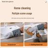 Silver Wire Leather Dishwashing Gloves: Multi-functional Extended Thickened Gloves for Kitchen Cleaning and Stain Removal.