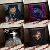 21 SSavage Singer Cushion Cover Reversible Soft Durable Pillow Cover Home  Car MultiScene Use for Daily Comfort
