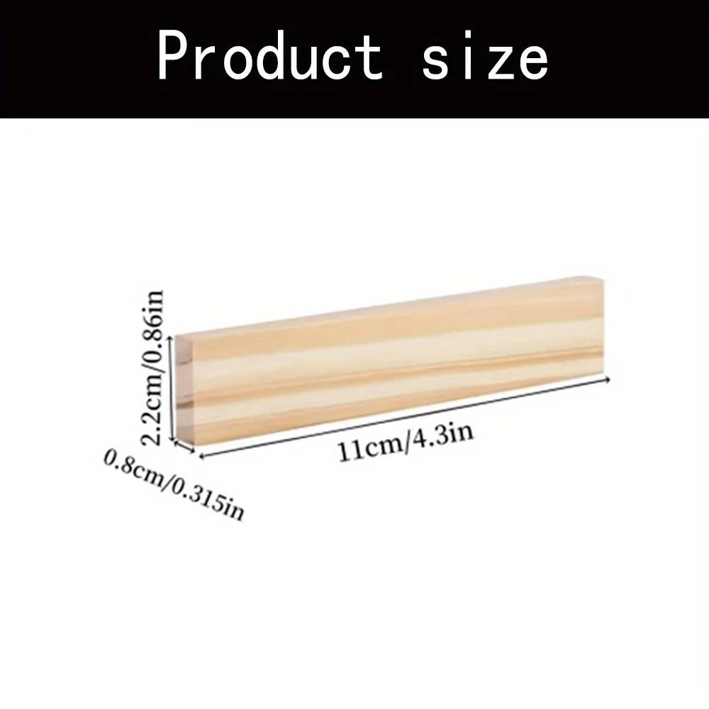 

Top Quality 2026New Uncolored Wooden Blocks-Rectangular Craft Components Suitable for Furniture Architectural Models,Educational
