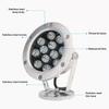 24V Waterproof Colorful LED Swimming Pool Light Scenic Fish Pool Spotlight Stainless Steel LED Underwater Lights