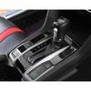 For Honda Civic 2016-2021 Black Titanium Center Console Gear Shift Panel 3pcs