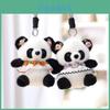 Plush Panda Keychain For Kids Girls With Polyester Filling And Cute Animal Design