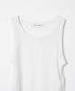 MILLO WOMEN Ruffle Sleeveless Top [Ivory]