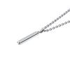 Sting925 2-Sided Emerald Cut Stick Pendant