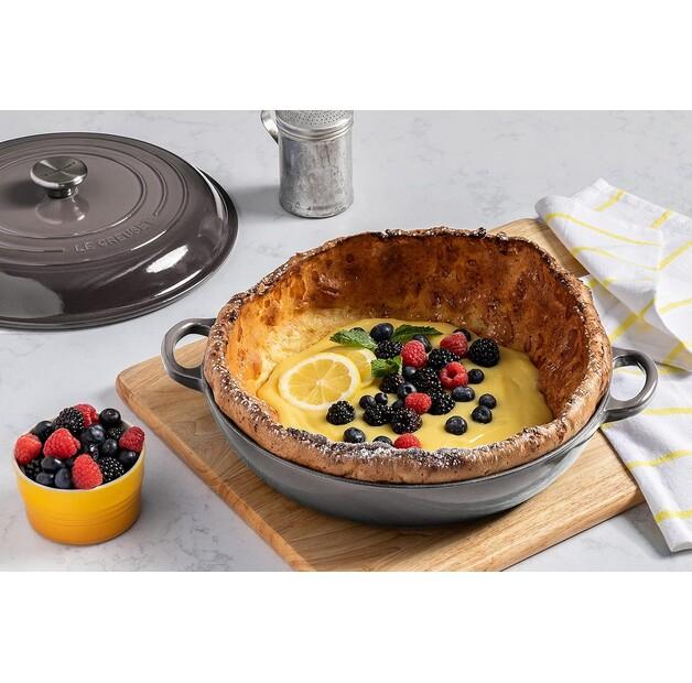 Сковорода Le Creuset, чугунная, круглая, 26 см, 2,2 л, кремень (21180264442430)