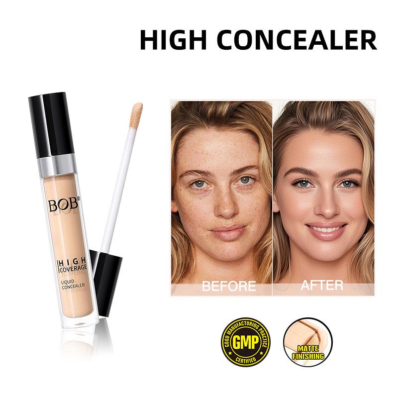 BOB Matte Light Transparent Concealer Lasting Brightening Natural Skin Repair Moisturizing Base Makeup Foundation Women