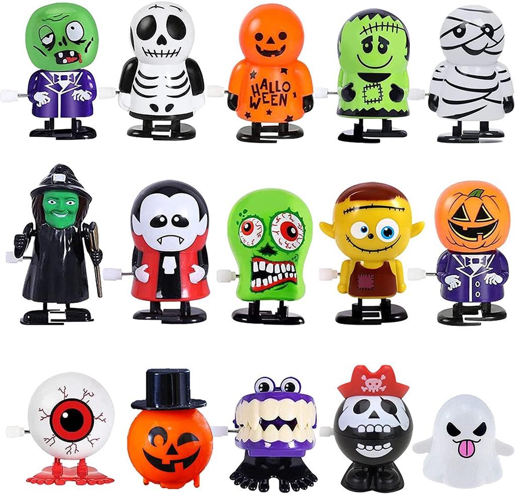 Abs Material Halloween Toy For Toddlers Ghost Vampire Skeleton Jumping Ghost Tooth Pumpkin