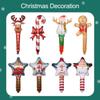 Gift Inflatable Toys New Year Party Snowman Elk Deer Helium Foil Balloon Xmas Ornament Santa Claus