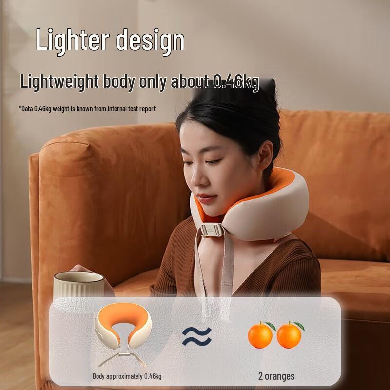HEZHENG U-Shaped Neck Massager with Heat CN plug (adapter included)