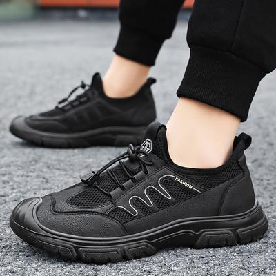 Men's Shoes Summer Low-top Casual Shoes New Men's Sneakers Mesh Breathable Sports Shoes Fashion Tooling Shoes