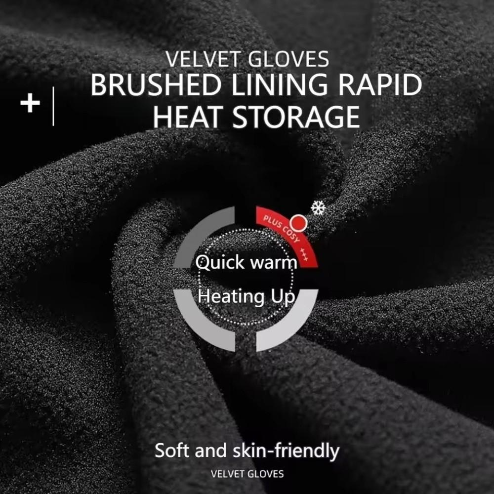 Silicone Anti Slip Kids Riding Gloves Waterproof Winter Gloves Durable Warm Gloves Outdoor