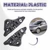 1 Pair Left+Right Front Bumper Bracket 620940004R 620950005R For Renault Fluence 2011-2015