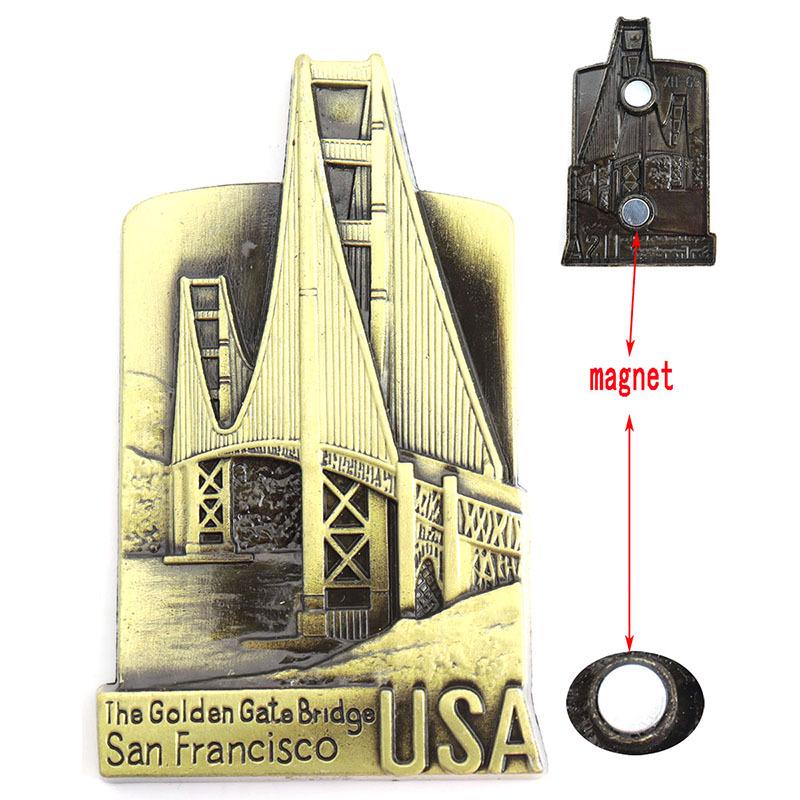 Magnete da Frigorifero & Apribottiglie 3D Retrò in Lega - Souvenir Unico di Viaggio nel Mondo Decorazione per Cucina