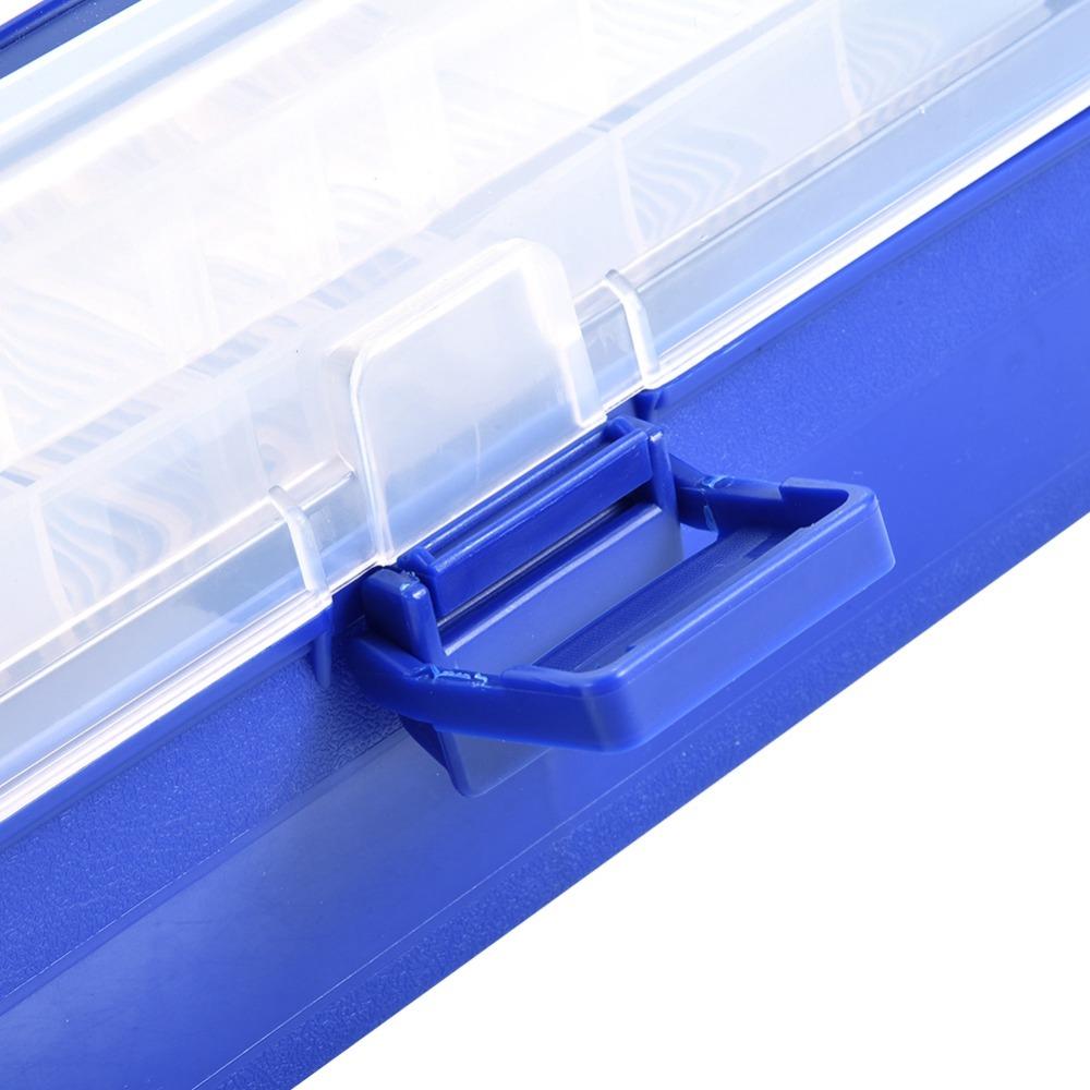 Large Capacity Fishing Tackle Box ABS PP Fishing Accessory Box  Outdoor Fishing