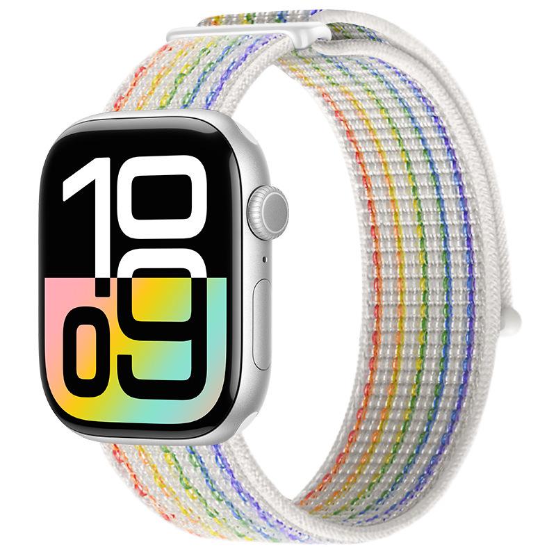 Compatible Braided Nylon Loop Strap for Apple Watch Series 10 & 98