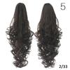 15 Colors Long Curly Claw Clip Drawstring Ponytail Hair Extensions Blond Hairpiece Wigs