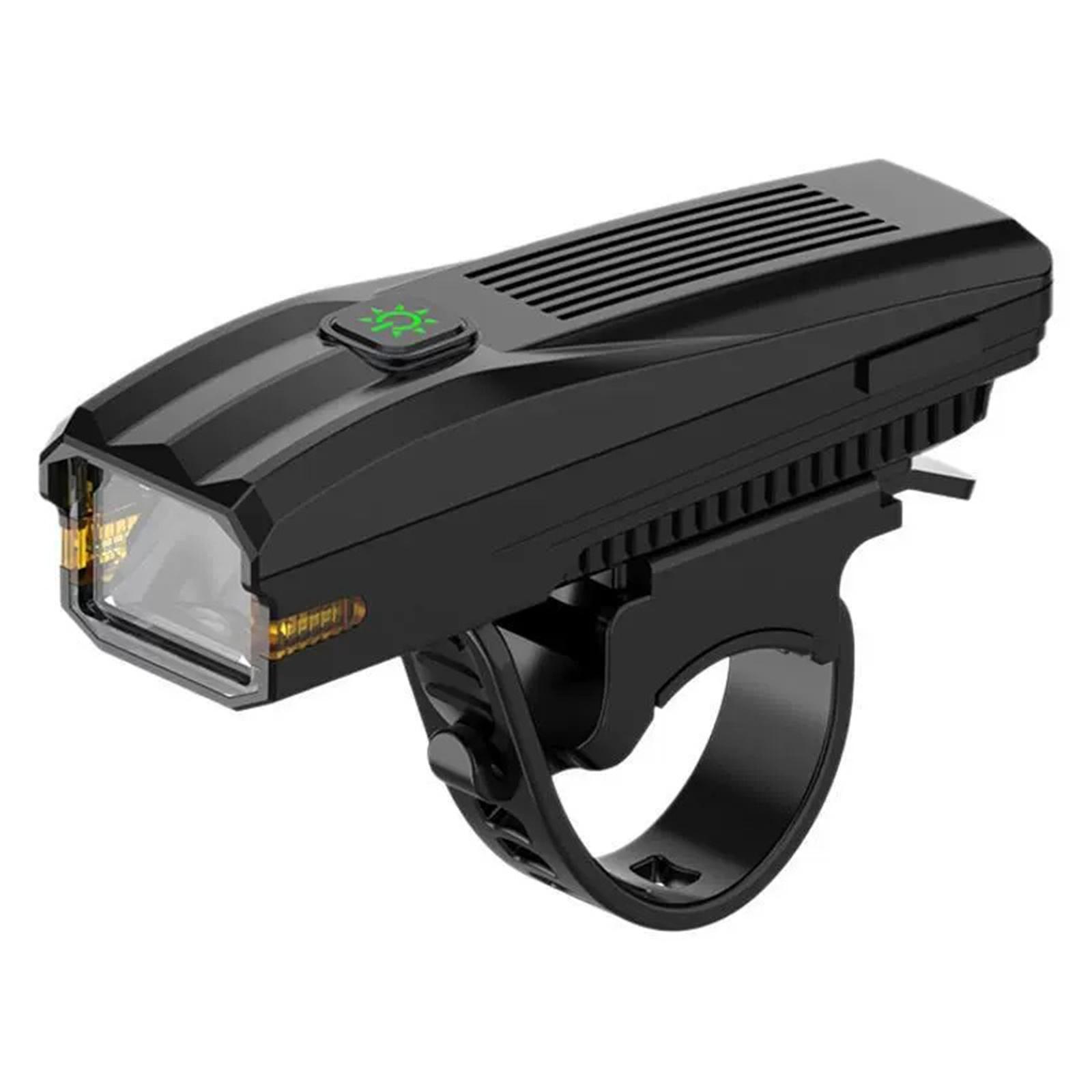 

Lights – Powerful Night Riding Flashlight, Rainproof USB Rechargeable Headlight for Mountain & Road Cycling Equipment One Size