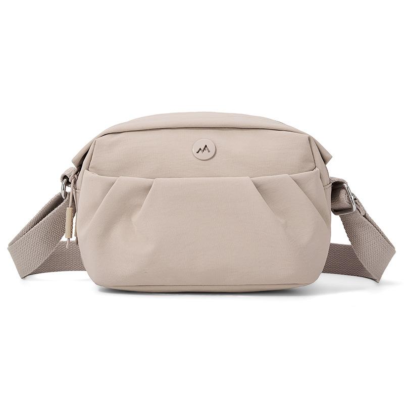 Leichte Nylon-Tasche Damen Schultertasche Crossbody-Tasche Mehrschichtige Handy-Tasche