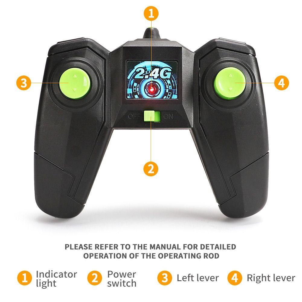 Four-wheel Drive Remote Control Drift Car 360° Rotated Off-Road RC Car  Kid Boy Gift